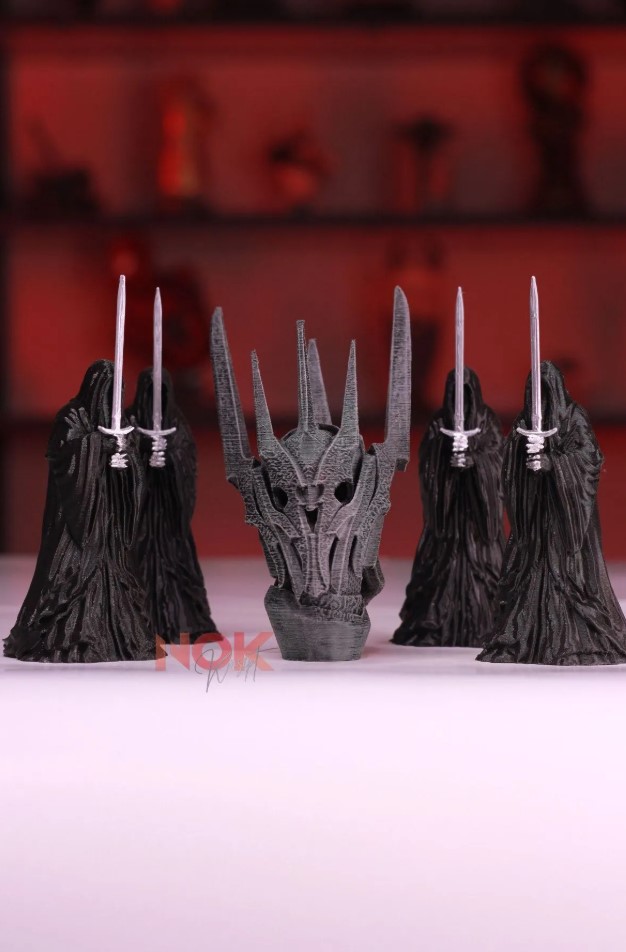 Sauron ve Nazgûl 5'li Set! | Yüzüklerin Efendisi Sauron ve Nazgul 5'li set LOTR